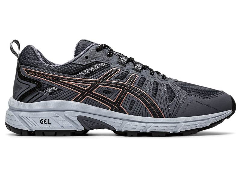 Dámské Trailové Boty Asics GEL-VENTURE 7 Černé 21436XBRL